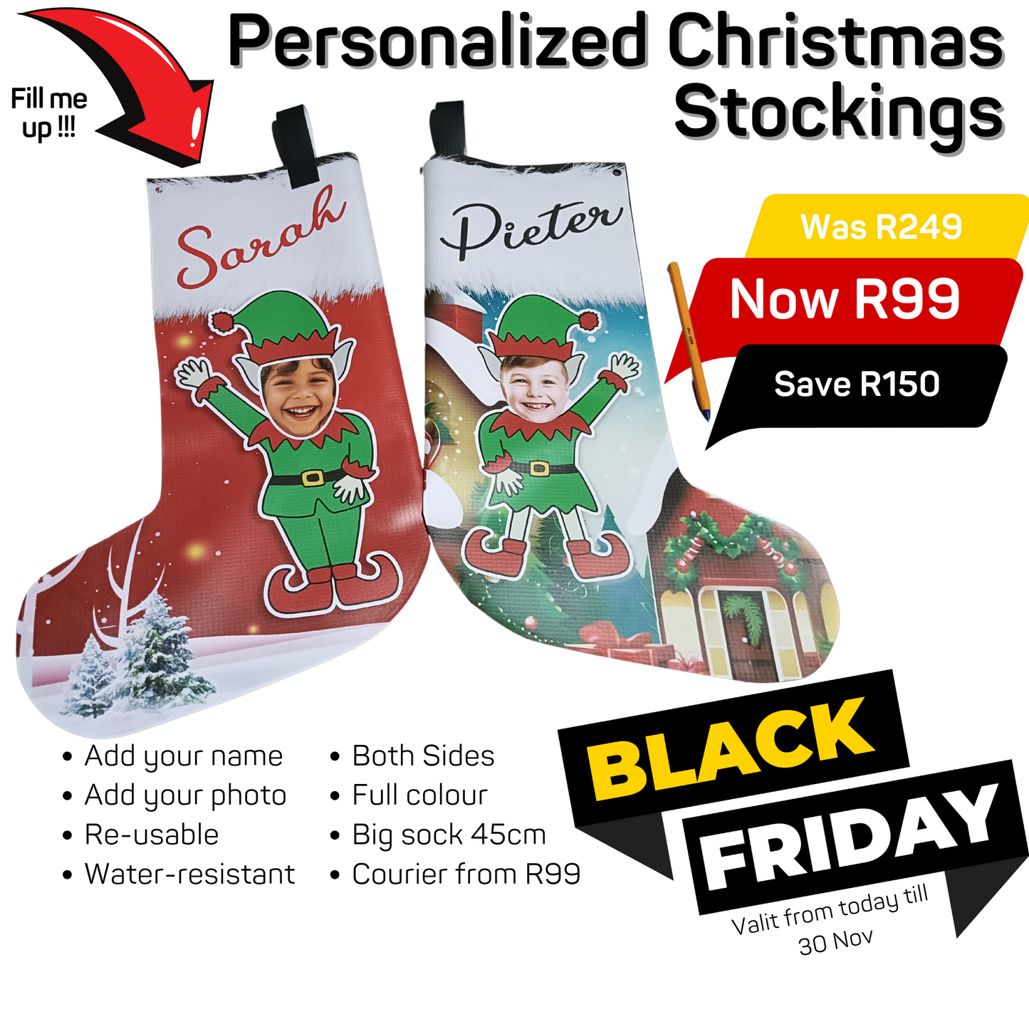 Personalized Christmas Stockings