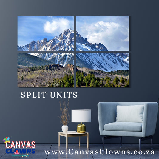 4 piece Split Unit - Mountain