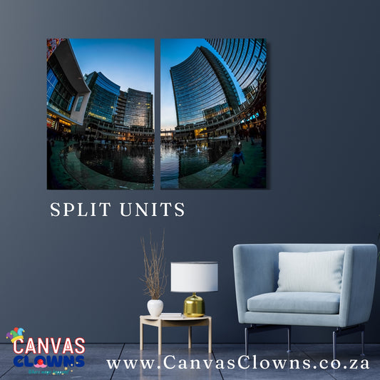 2 piece Split Unit - Cityscape