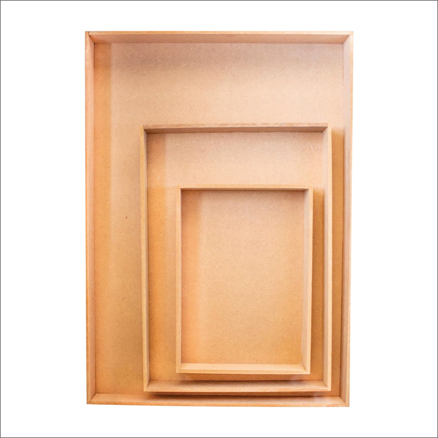Wooden Blocks (No Canvas) Rectangular Sizes (A5-A0)
